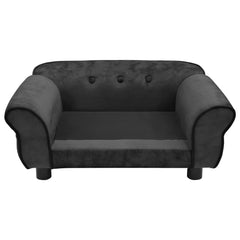 NNEVL Dog Sofa Dark Grey 72x45x30 cm Plush-4