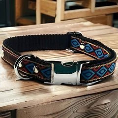 Athena's Personalised Cotton Dog Collar-0