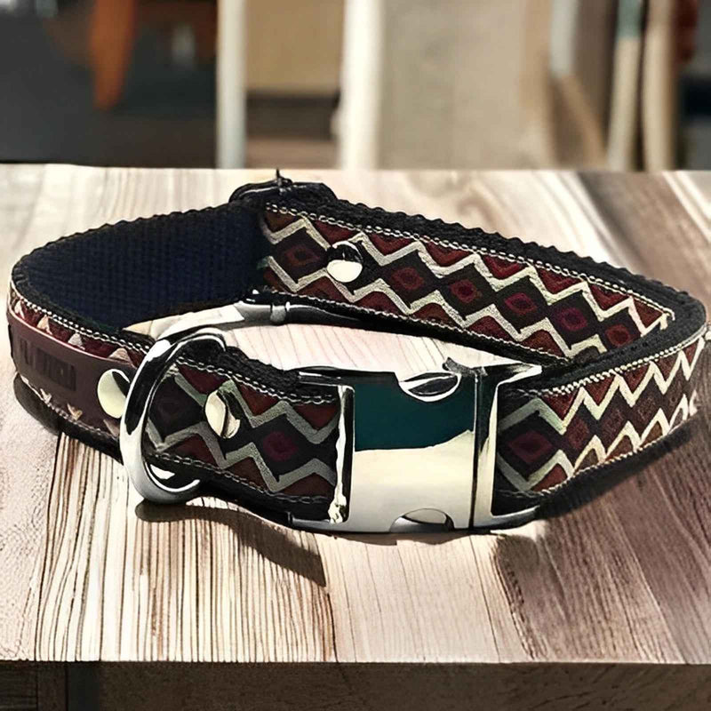 Enchanted Paws Cotton Dog Collar-0