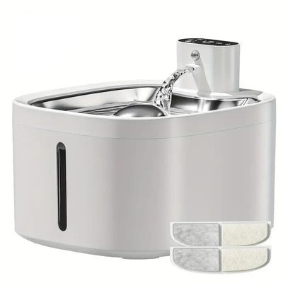 Charging Cat Wireless Water Fountain-0