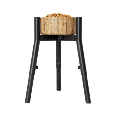 Adjustable Metal Dog Bowl Stand for Large Dogs-0